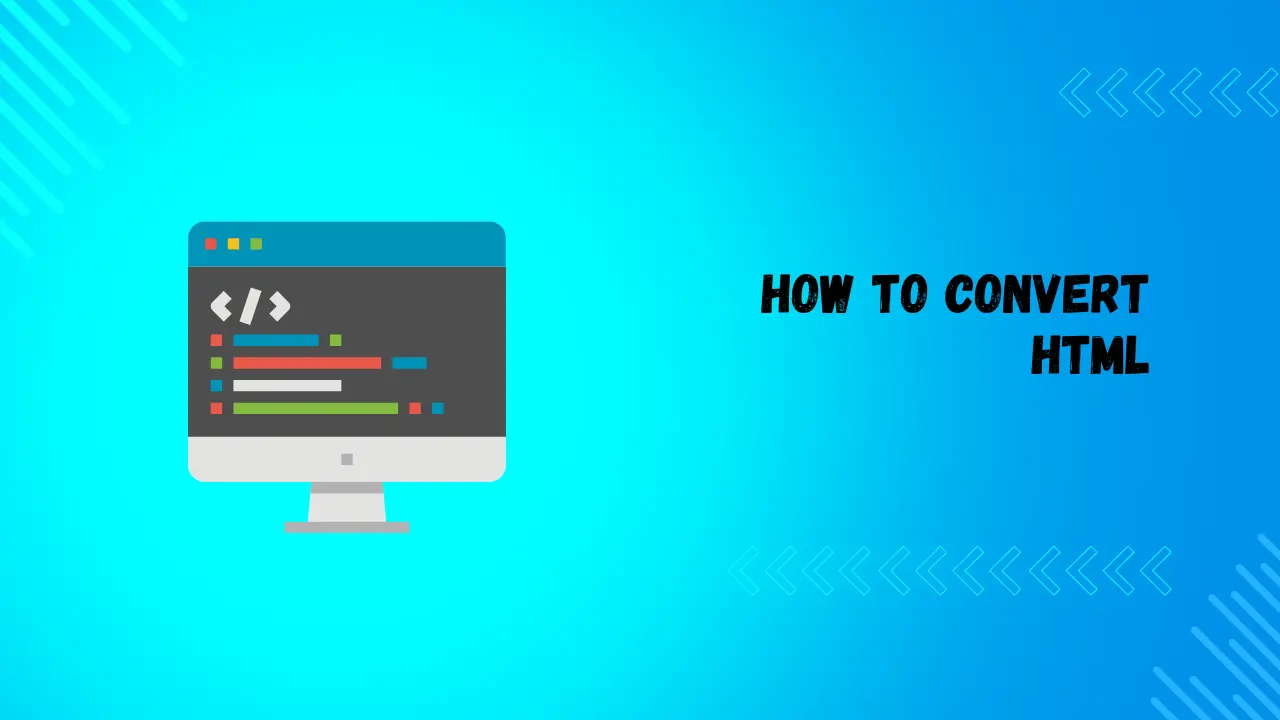 Convert HTML to PHP