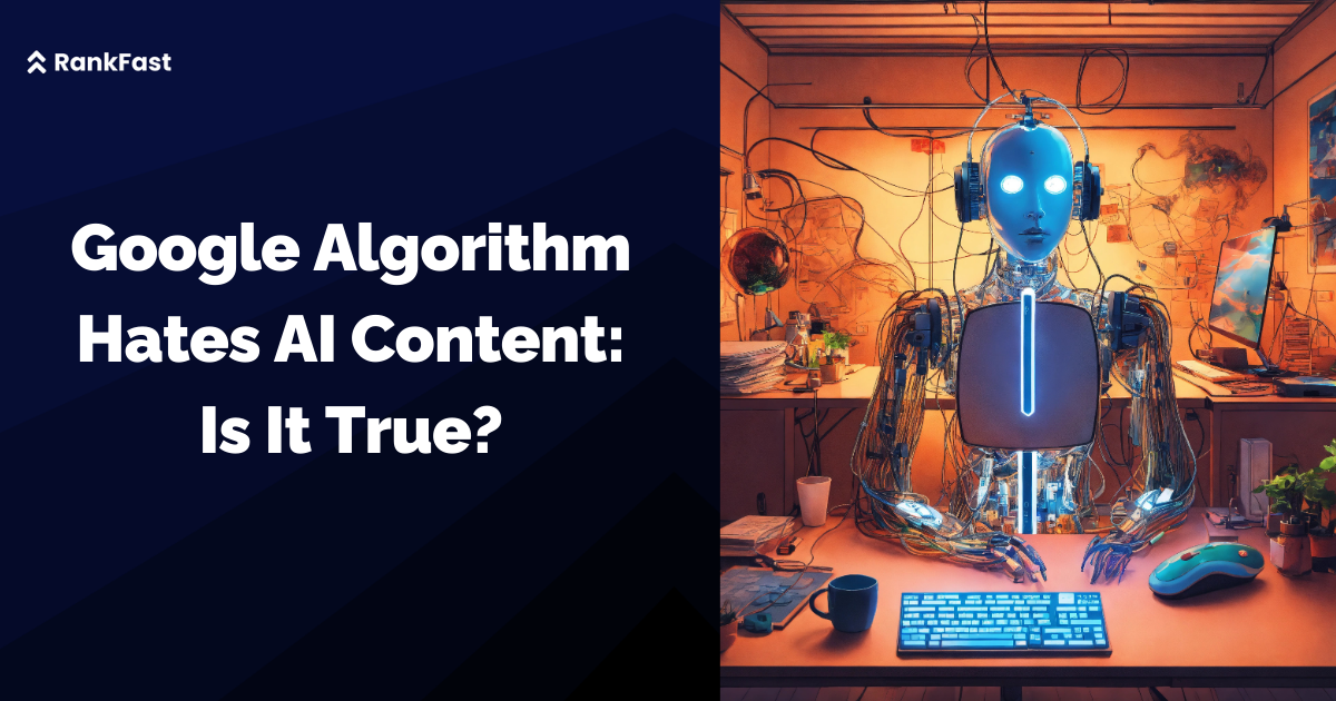 google algorithm hates AI content