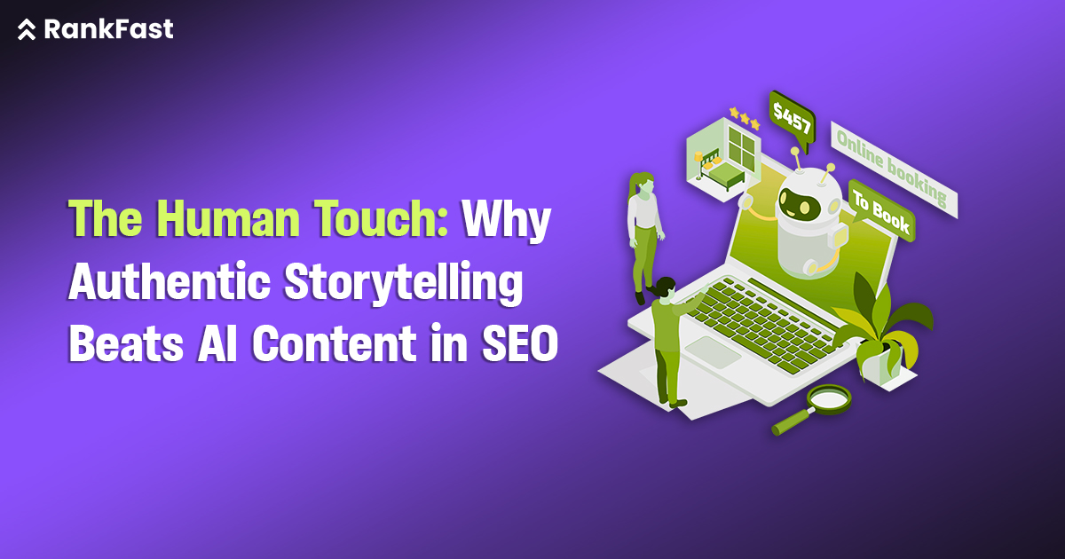 human storytelling SEO
