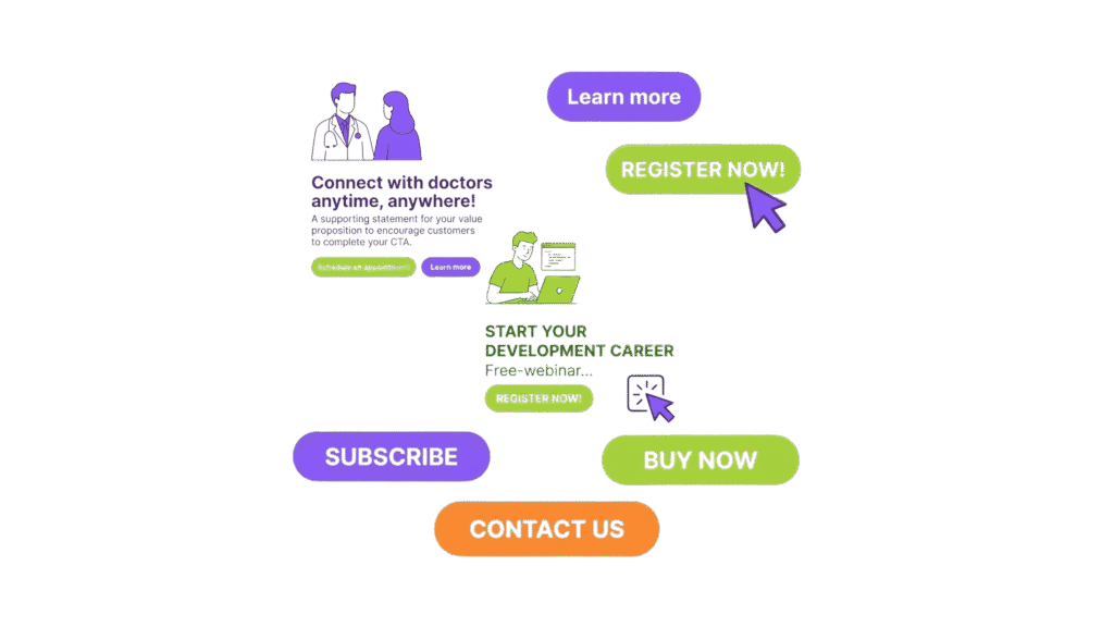 product page optimization contrasting colors for visibility